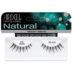 Natural Lashes - 102 Demi Black 